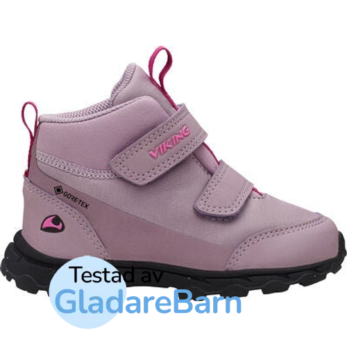 Viking Ask Mid F GTX Sneakers, Dusty Pink/Magenta